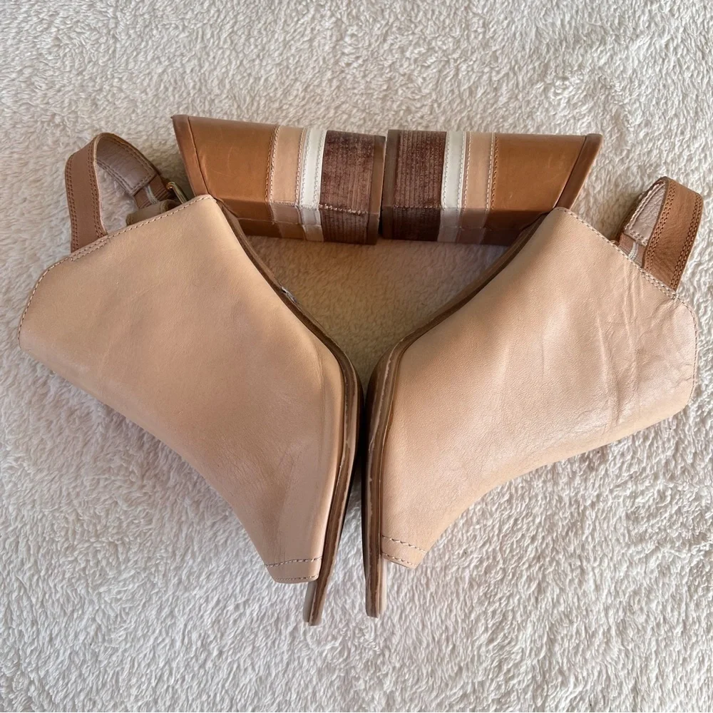 ALDO Juliusa Peep Toe Slingback Mules
Color Block Heels size 10 EUC - Picture 4 of 9